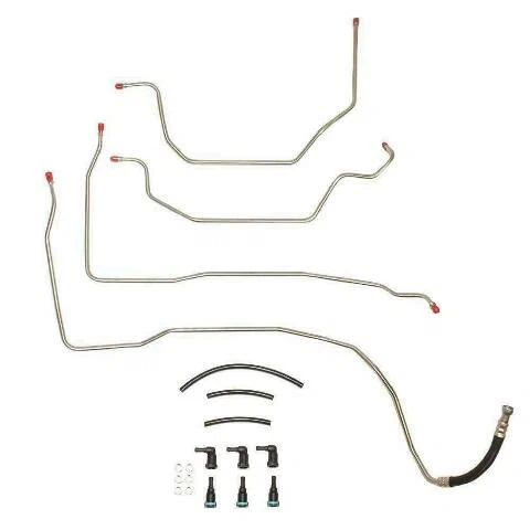 2004-2006 GMC Yukon 1500 Fuel Line Kit Without Flex Fuel Stainless TGL0311SS